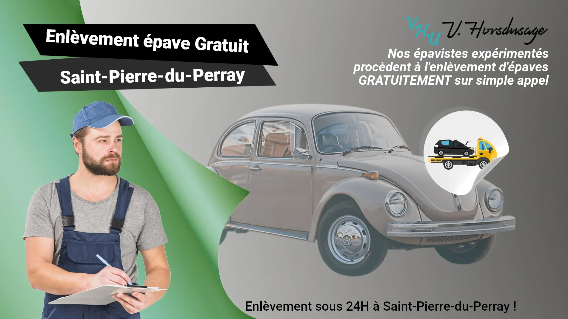 Pour un enlèvement gratuit à Saint-Pierre-du-Perray, contactez nos épavistes agréé VHU
